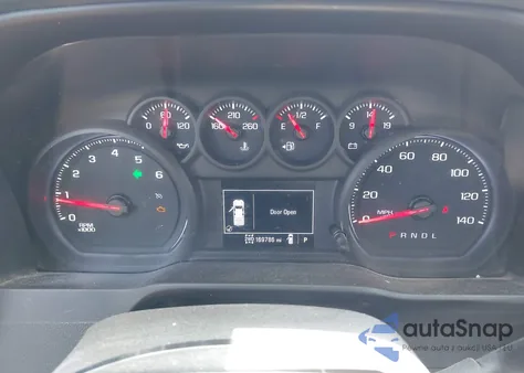 2019 Chevrolet Silverado K1500 Custom из США, поврежденный, VIN 3GCPYBEH4KG236134